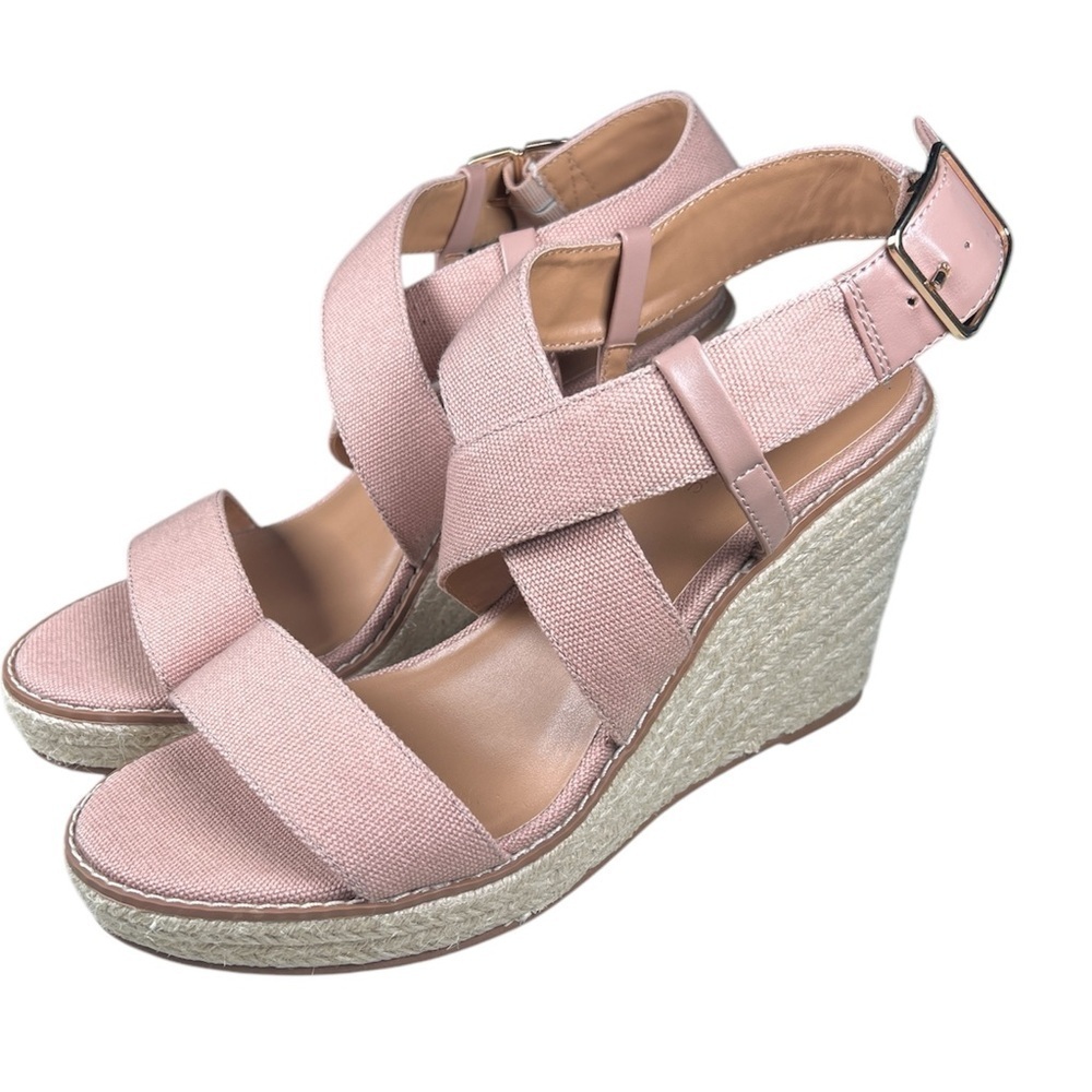 Banana Republic Wedge Espadrllle Sandals women’s 8